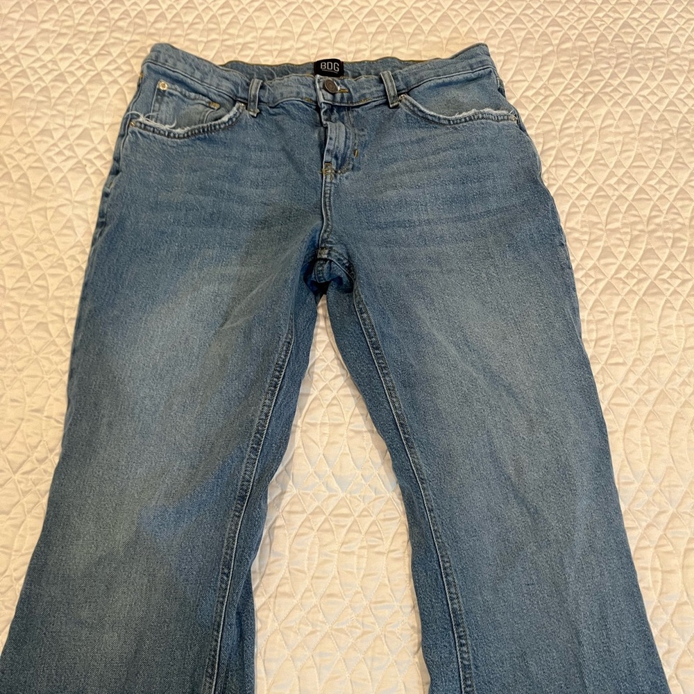 Wide leg, high waisted Jeans